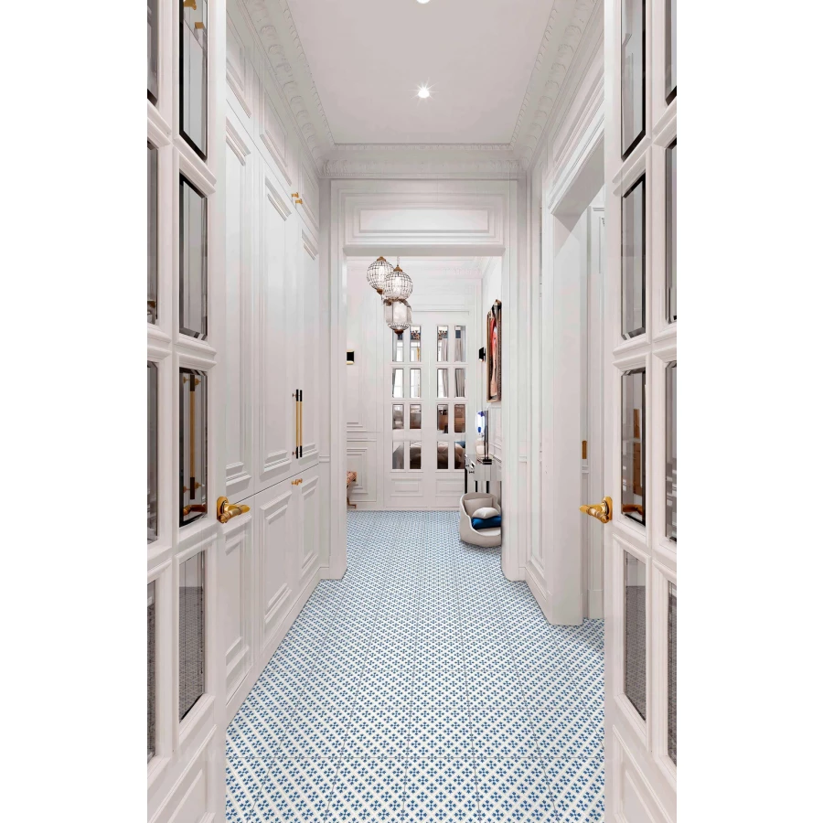 Керамогранит Monopole Guadalupe Blue 18,7x18,7 см