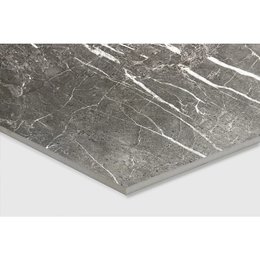 Керамогранит Arcadia Ceramica Esperia Grigio Carving серый CR6001-A 60х60 см