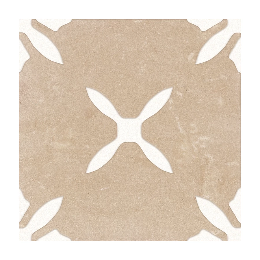 Керамогранит Harmony Peronda Pangea Sand Flower LT матовый бежевый 3386040800 22,3х22,3 см