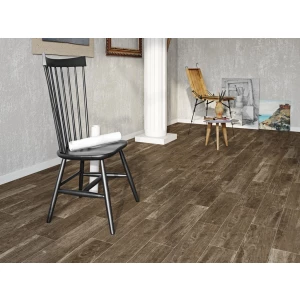 Керамогранит Eurotile Ceramica Sherwood GP Brown матовый коричневый 59,4x14,7 см
