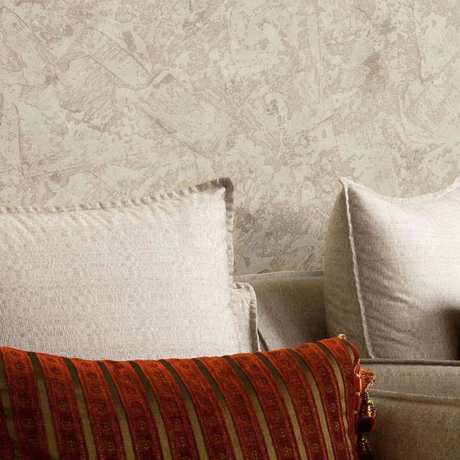 Обои флизелиновые VOG Collection 9010 бежевые 9010-22 1,06х10,05 м