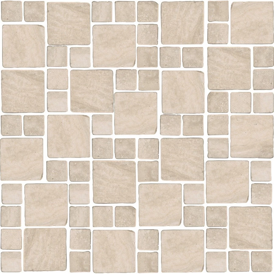 Керамогранит Kerama Marazzi Риальто Антика 3 Декор мозаичный матовый светло-бежевый MBD005 30х30 см