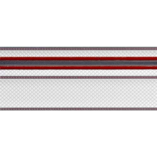 Плитка настенная Atlantic Tiles Aston Zocalo Плинтус матовый белый 8001386 29,5х12 см