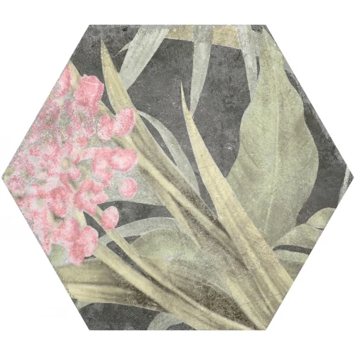 Керамогранит Durstone Saona Aruba Lava Hex DUR000005 27х23 см