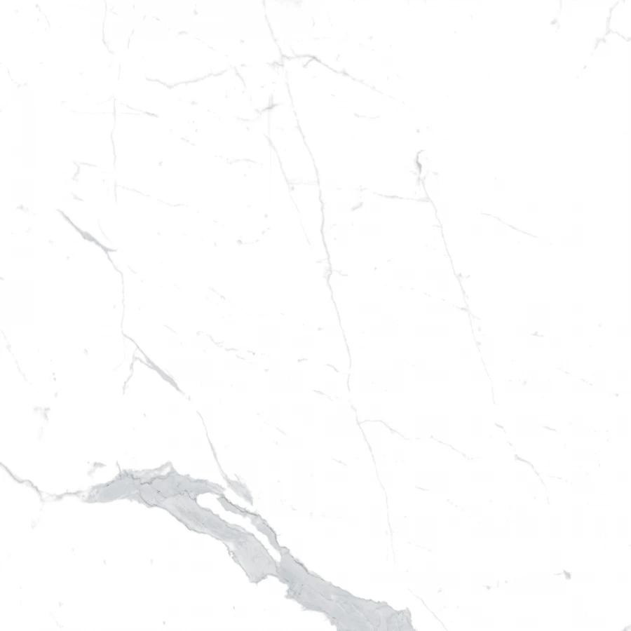 Керамогранит Eurotile Ceramica Statuario Fond Pol белый 7930138705115 60x60 см