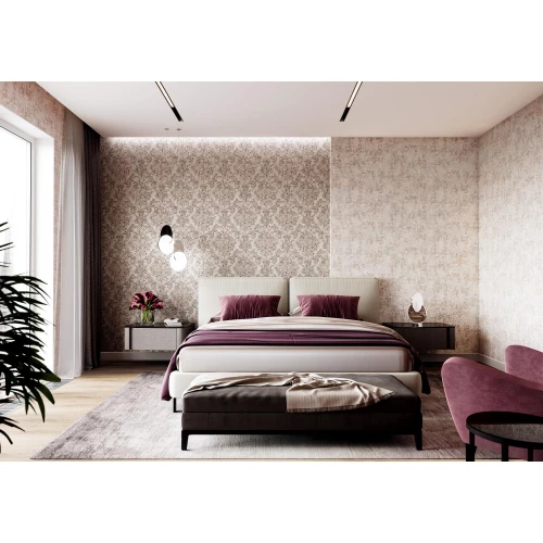 Обои флизелиновые Palitra Prestige PrestigeColor Venta Nova серые PC71689-24 1,06х10,05 м