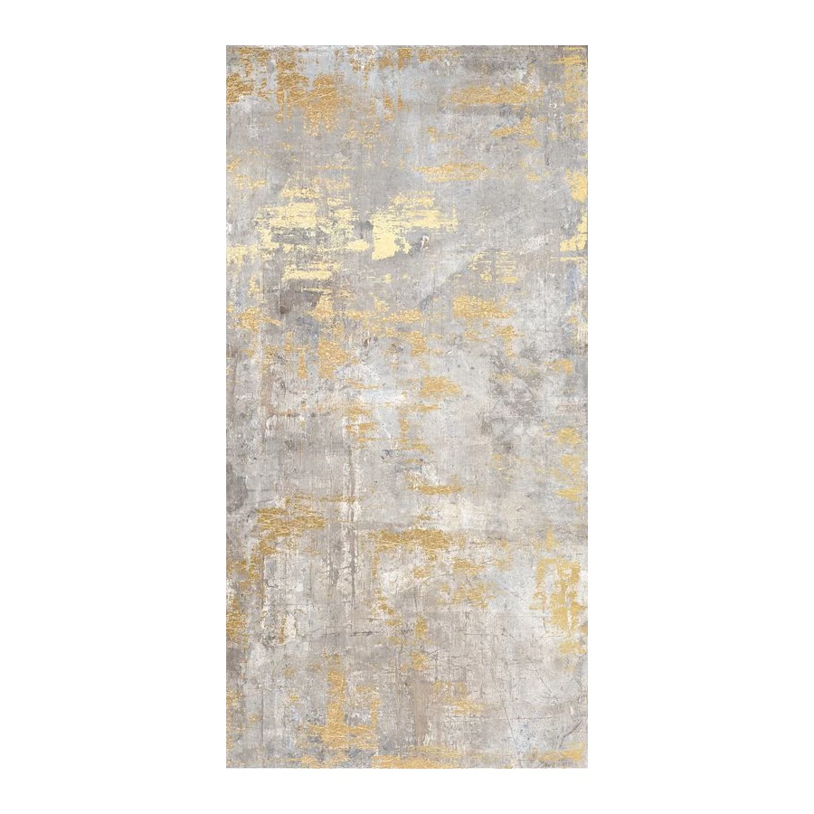 Декор Rondine Group Murales Grey Brass натуральный 60x120 см
