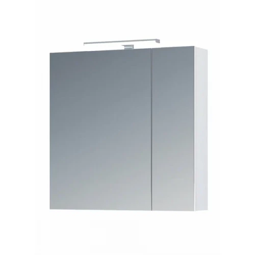 Зеркало шкаф Vigo Plaza 700 навесной со светильником zsh.PLA.70.El 70x70 см