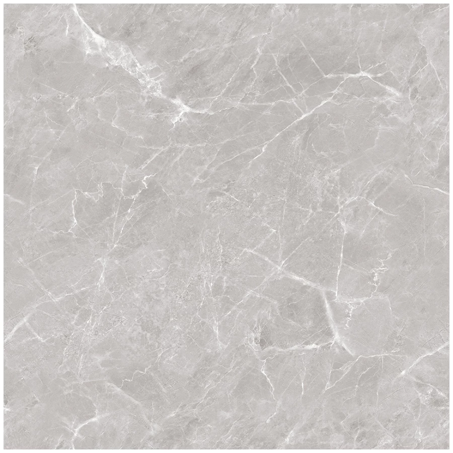 Керамогранит Ceradim Mramor Chic Silver серый Полированный 60х60 см