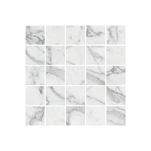 Мозаика Kerranova Marble Trend K-1000/MR/m14 Carrara 30,7x30,7х1 