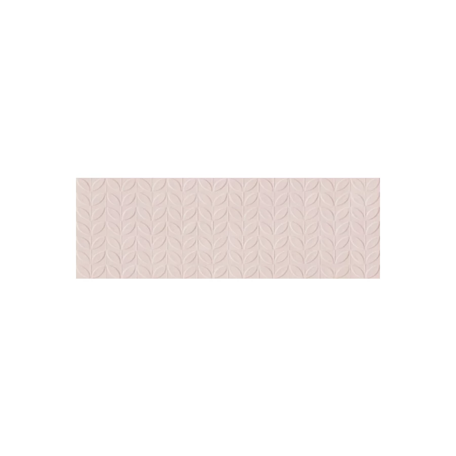 Плитка настенная Ragno Marazzi Vida Struttura Foglia 3D Rosa Rett RA6M 90х30 см