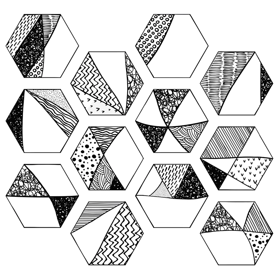 Керамогранит ITT Ceramic Comic Hexa 26,7х23,2 см