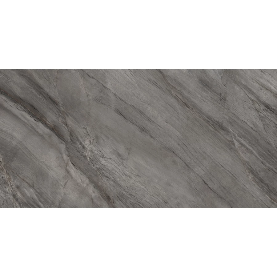 Керамогранит LCM Marmorise Graphite полированный темно-серый 60120MAE25P 120х60 см