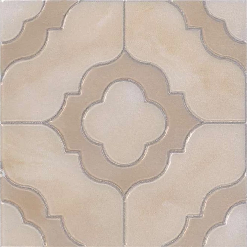 Керамогранит Kerama Marazzi Помильяно Вставка полуглянцевая бежевая MLD/B64/SG1550L 14,5х14,5 см