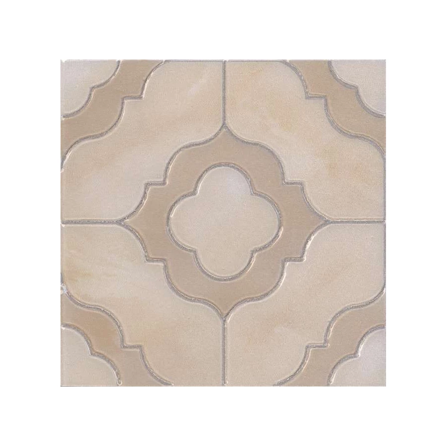 Керамогранит Kerama Marazzi Помильяно Вставка полуглянцевая бежевая MLD/B64/SG1550L 14,5х14,5 см