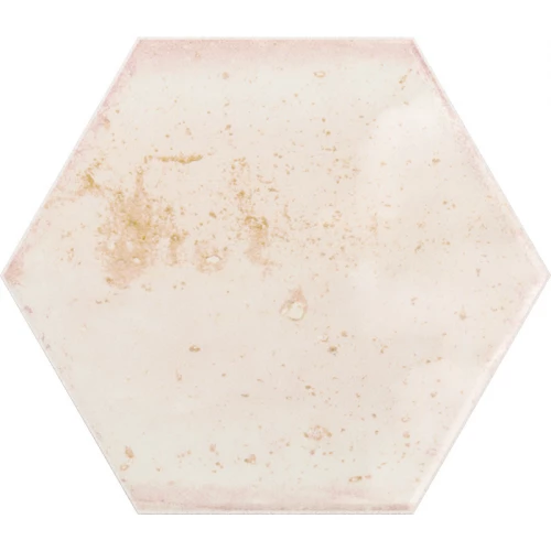 Плитка керамическая Ribesalbes Хоуп Росе Hеx Глоссы / Hope Rose Hex Glossy глянцевая розовая PT03133 17,3х15 см