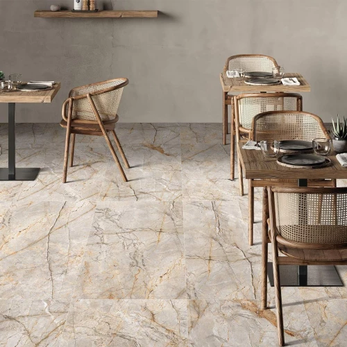 Керамогранит Neodom Concept Silver Stream Carving матовый бежевый N80036 120х60 см