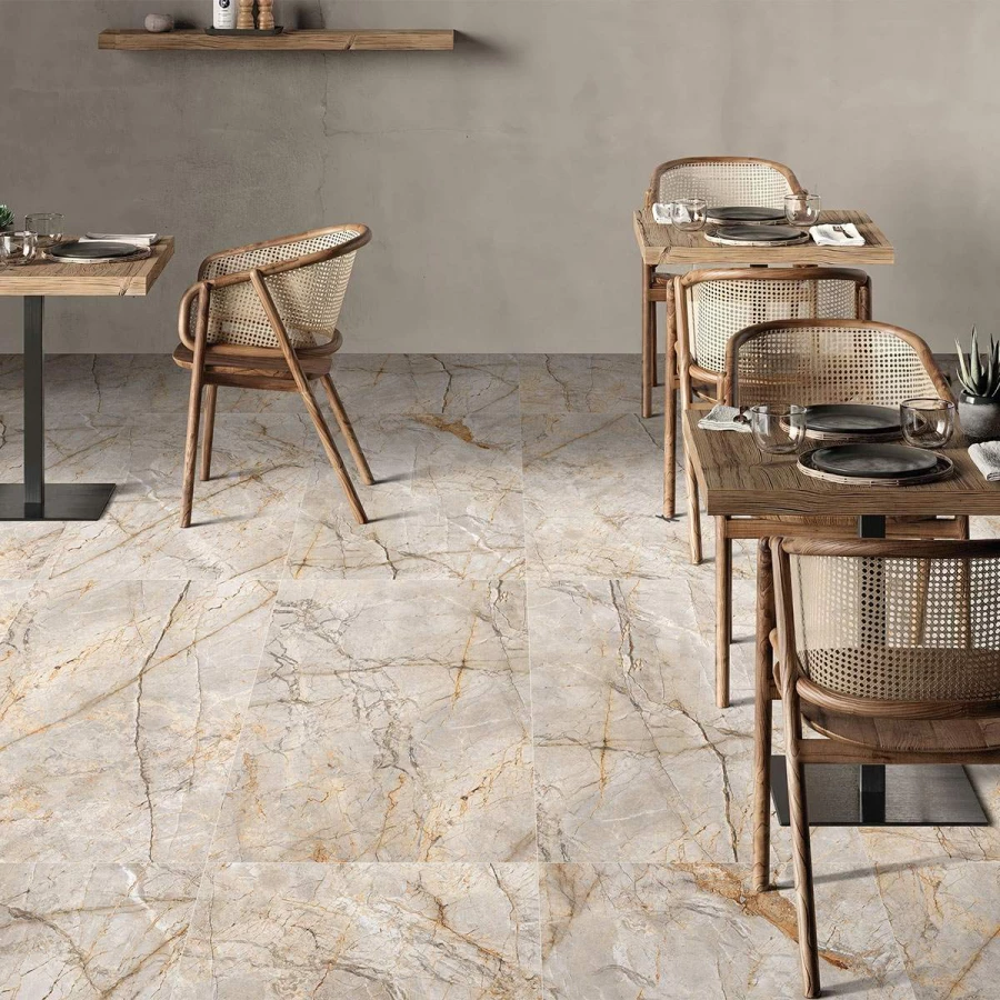 Керамогранит Neodom Concept Silver Stream Carving матовый бежевый N80036 120х60 см