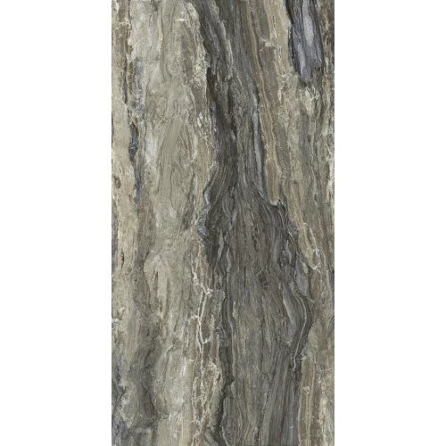 Керамогранит Ascot Ceramiche Gemstone Taupe Lux глянцевый коричневый 119,2х59,5 см