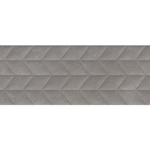 Плитка настенная Porcelanosa Мйстис Грей Спига / Mystic Grey Spiga матовая серая 100336893 150х59,6 см
