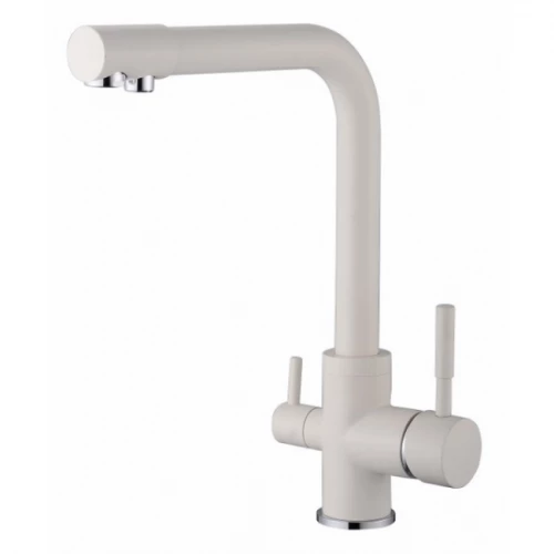 Смеситель для кухонной мойки Viko V-5044 белый