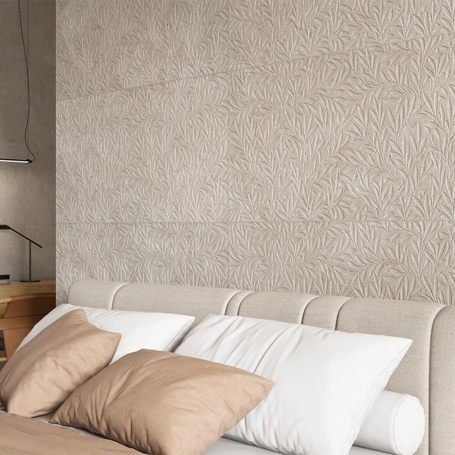 Керамогранит Colorker Domus Cream Decor Matt матовый бежевый 233931 119,2х59,5 см