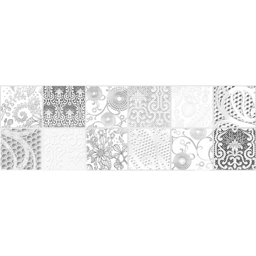 Вставка Cersanit Manhattan MA2O091 серая 19,8x59,8