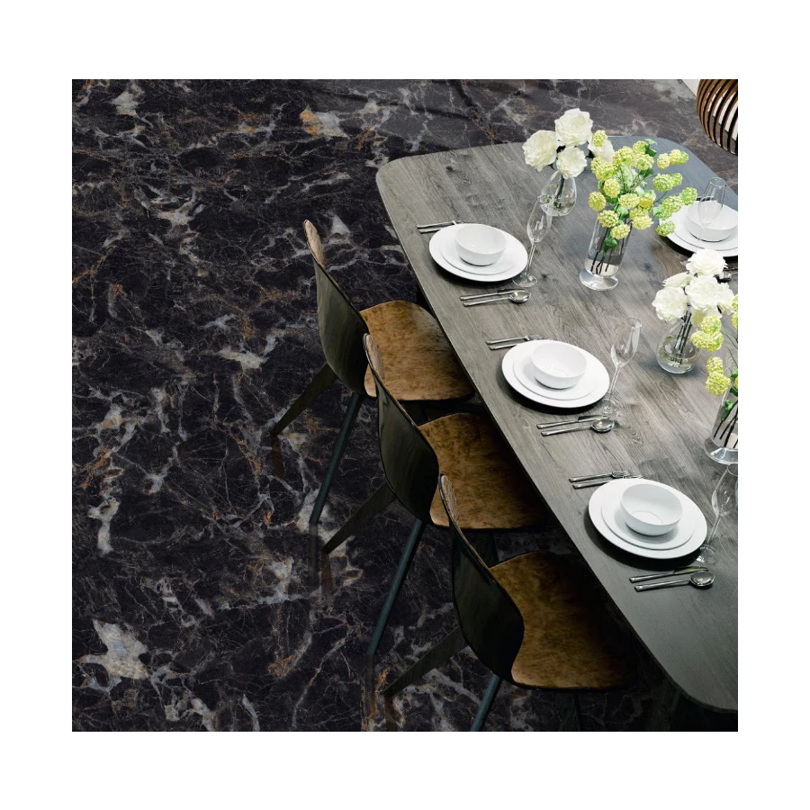 Керамогранит Neodom Massimo Nero Picasso Polished N20444 160х80 см