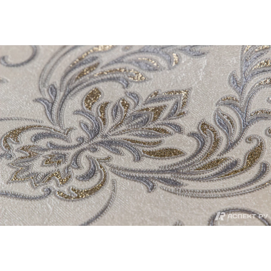 Обои флизелиновые Аспект Анита Бежевый 30263-12 1,06х10,05 м