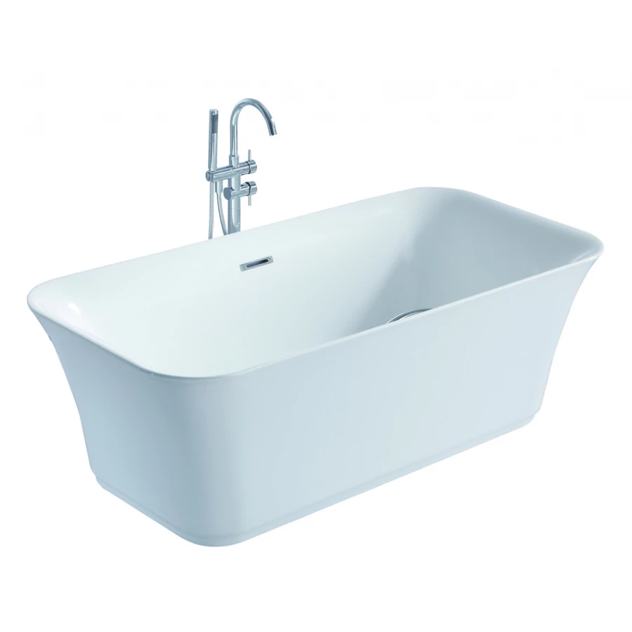 Ванна акриловая Azario Stresa отдельностоящая AZ-М706 175х85х59 см