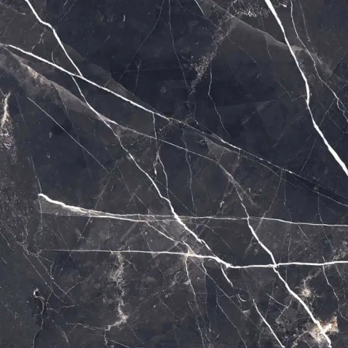 Керамогранит Imola Ceramica Calacatta CAL.BLACK 60 RM матовый черный 60x60 см