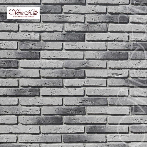 Плитка под кирпич White Hills Остия Брик 382-80 29х4,9х1,7-2,0 см