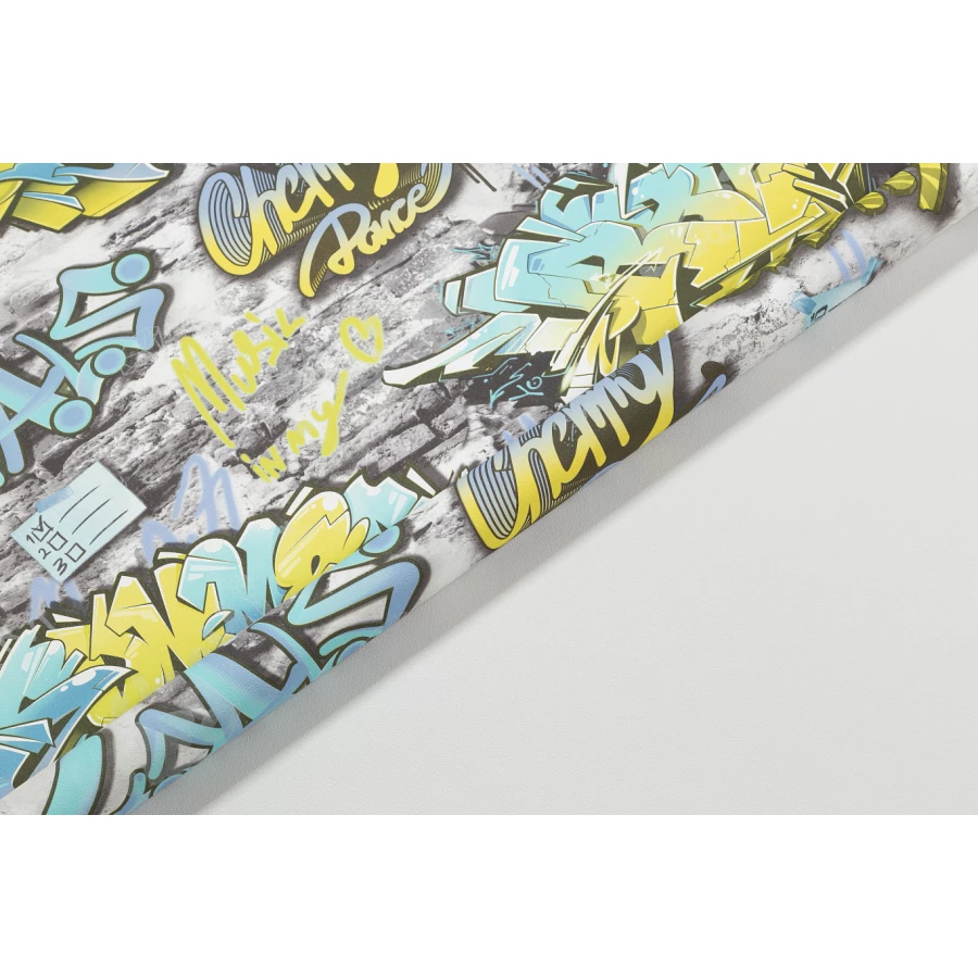 Обои флизелиновые Palitra Home HomeColor Daim зеленые HC71906-44 1.06х10.05 м