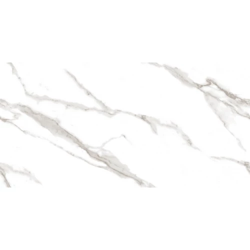 Керамогранит Ceradim Calacatta Sharp Silver белый Полированный 120х60 см