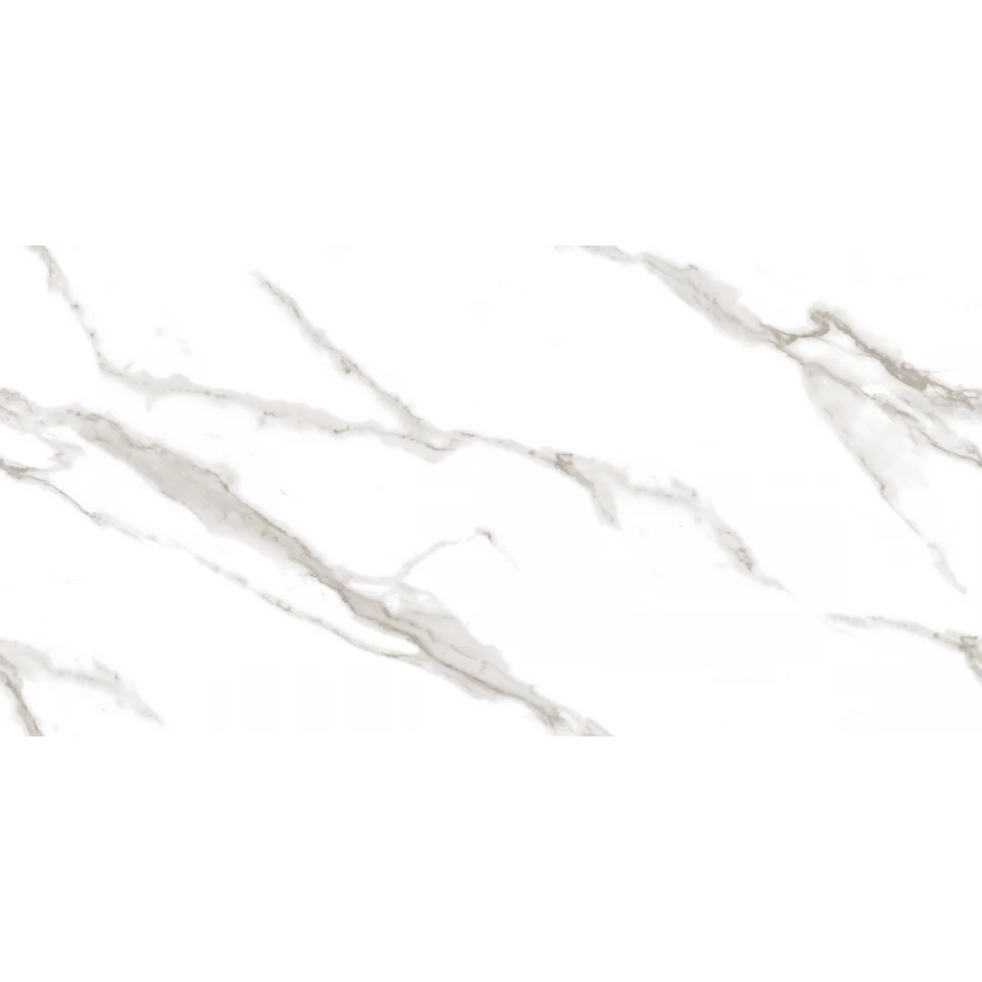 Керамогранит Ceradim Calacatta Sharp Silver белый Полированный 120х60 см