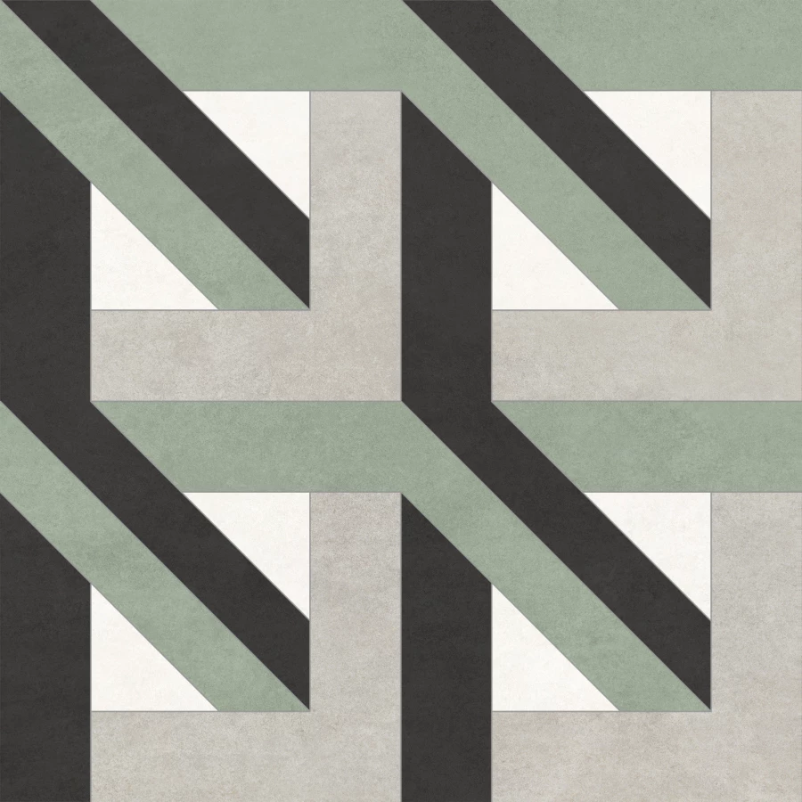 Керамогранит New Trend Design Art Mix 1 матовый многоцветный GP2020DMX31 20х20 см