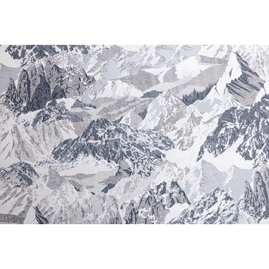 Обои флизелиновые Palitra Home HomeColor Mount коричневые HC31147-44 1.06х10.05 м