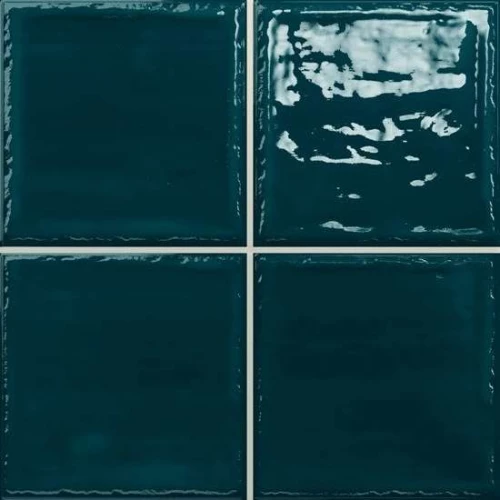 Плитка настенная Dar Ceramics Noa-Sticks Oil глянцевая бирюзовая 20x20 см