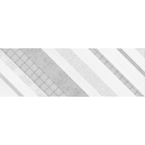 Вставка Cersanit Hugge A HG2U091DT серый 25x75