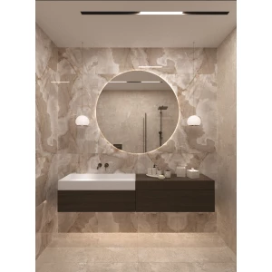 Керамогранит Arcadia Ceramica Rex Onyx Coffe Full Polished кофейный FP1011-A 120х60 см