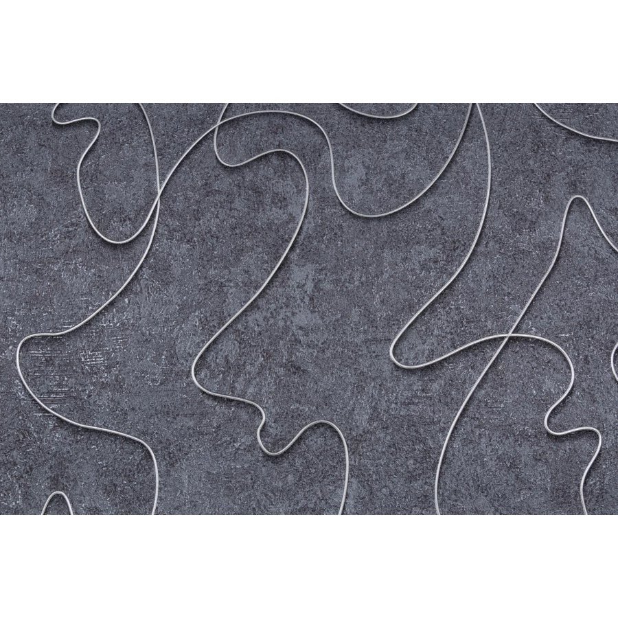 Обои флизелиновые Palitra Life Salvador черный PL72209-48 1,06х10,05 м