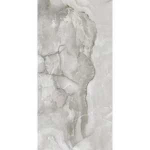 Керамогранит Seratonia Glossy Polano Grey Onyx серый оникс 120х60 см