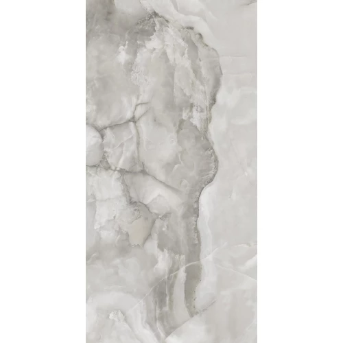 Керамогранит Seratonia Glossy Polano Grey Onyx серый оникс 120х60 см