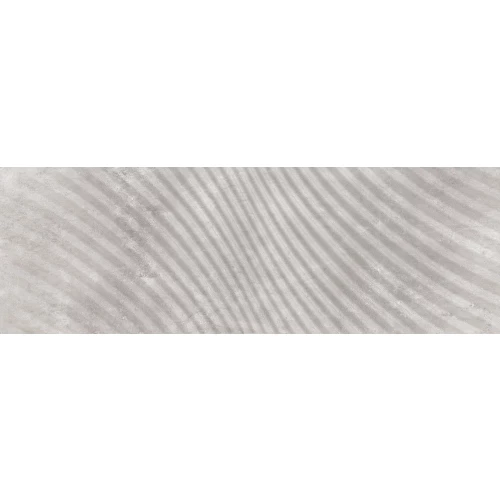 Плитка керамическая Pars Tile Yona Structure Light Grey Shiny YStLG3090S 90х30 см