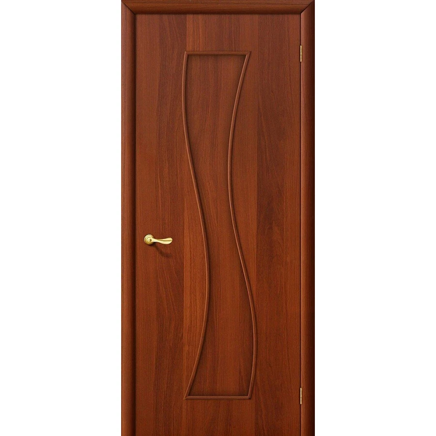 Межкомнатная дверь Bravo 11Г 200x90 экошпон Direct полотно глухое цвет Л-11 (ИталОрех)