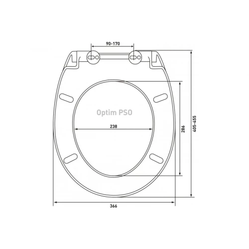 Сиденье Laparet Victoria для унитаза полипропилен с микролифтом быстросъемное крепление пластик-м 021346