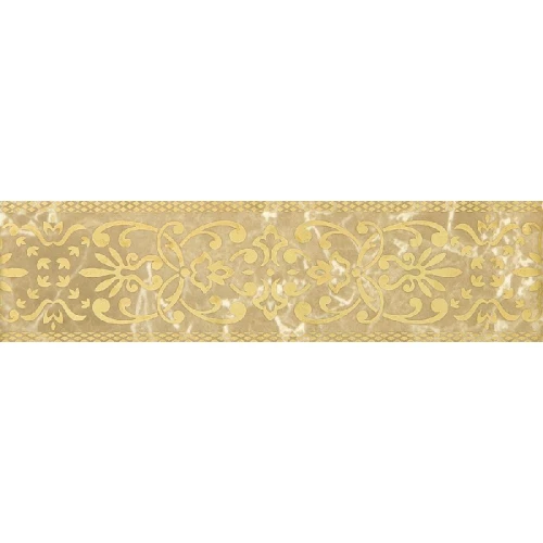 Бордюр Gracia Ceramica Bohemia beige бежевый 01 010214001080 6,5х60 см