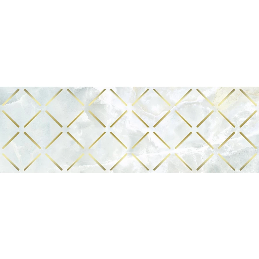 Декор Laparet Eden светло-голубой 20х60 см