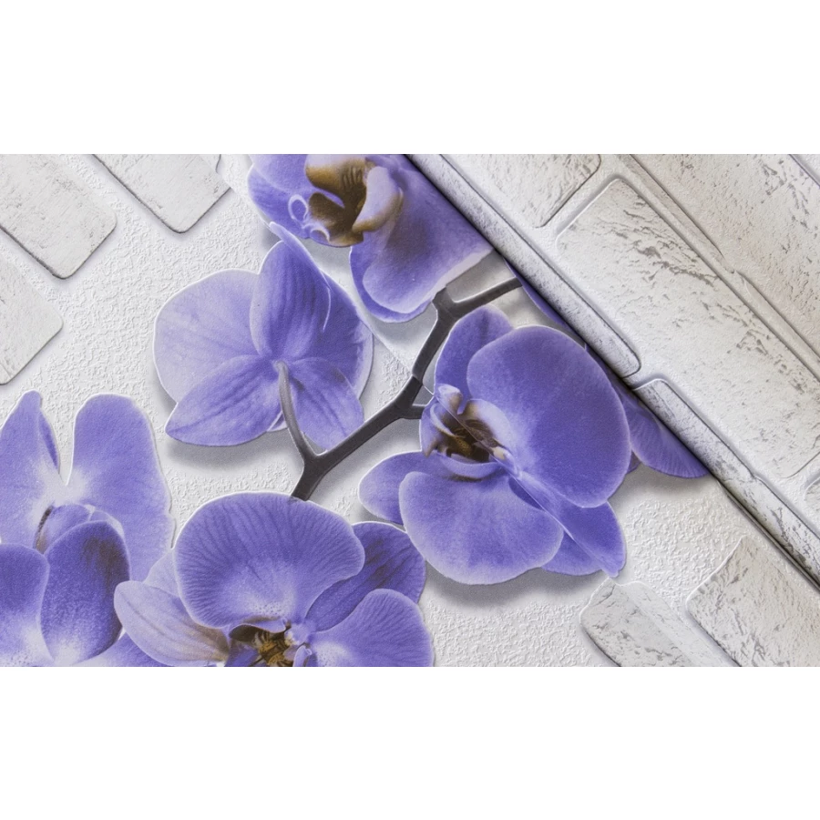 Обои виниловые Аспект Орхидея серые 10107-46 0.53x10.05 м