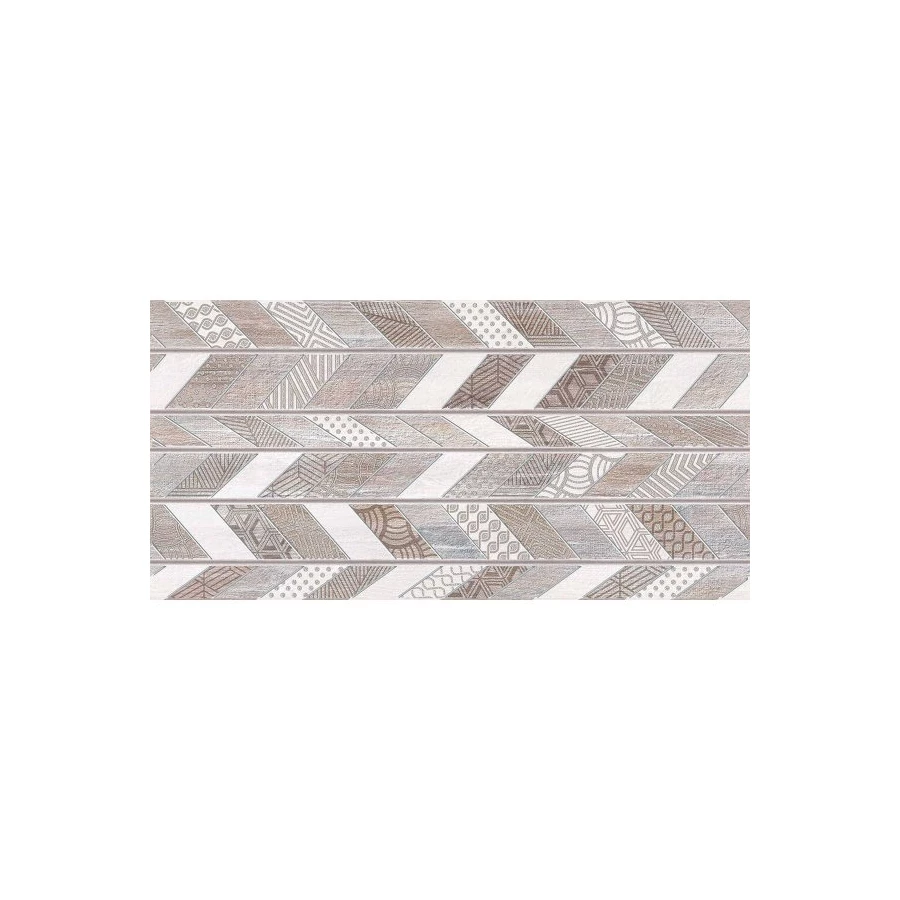 Декор Azori Shabby chevron 1 587762001 63х31,5 см